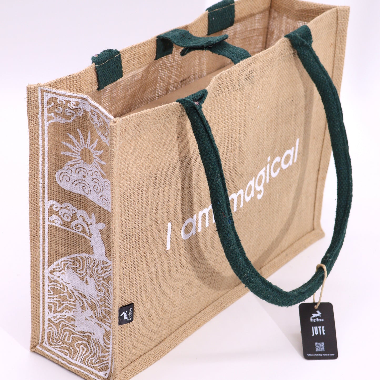 Hop Hare Jute Big Bag - I am Magical