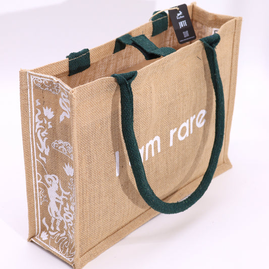 Hop Hare Jute Big Bag - I am Rare