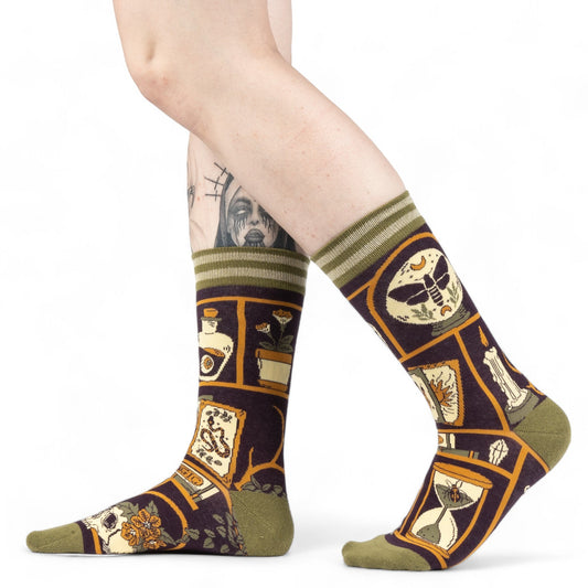 Cabinet of Curiosities Crew Socks-0