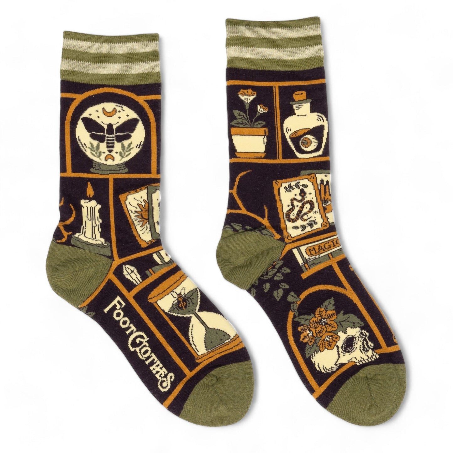 Cabinet of Curiosities Crew Socks-1