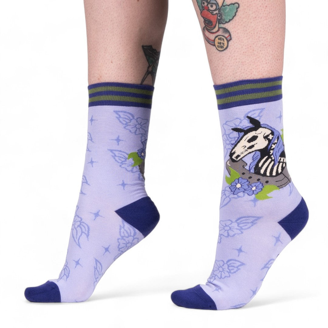 Bony Pony Crew Socks-0