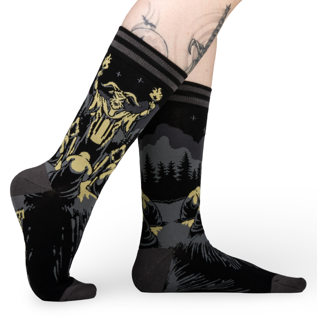 Dance ov the Sabbath Crew Socks-3