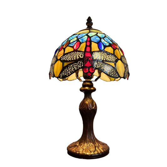 Blue Dragonfly Tiffany Lamp-0