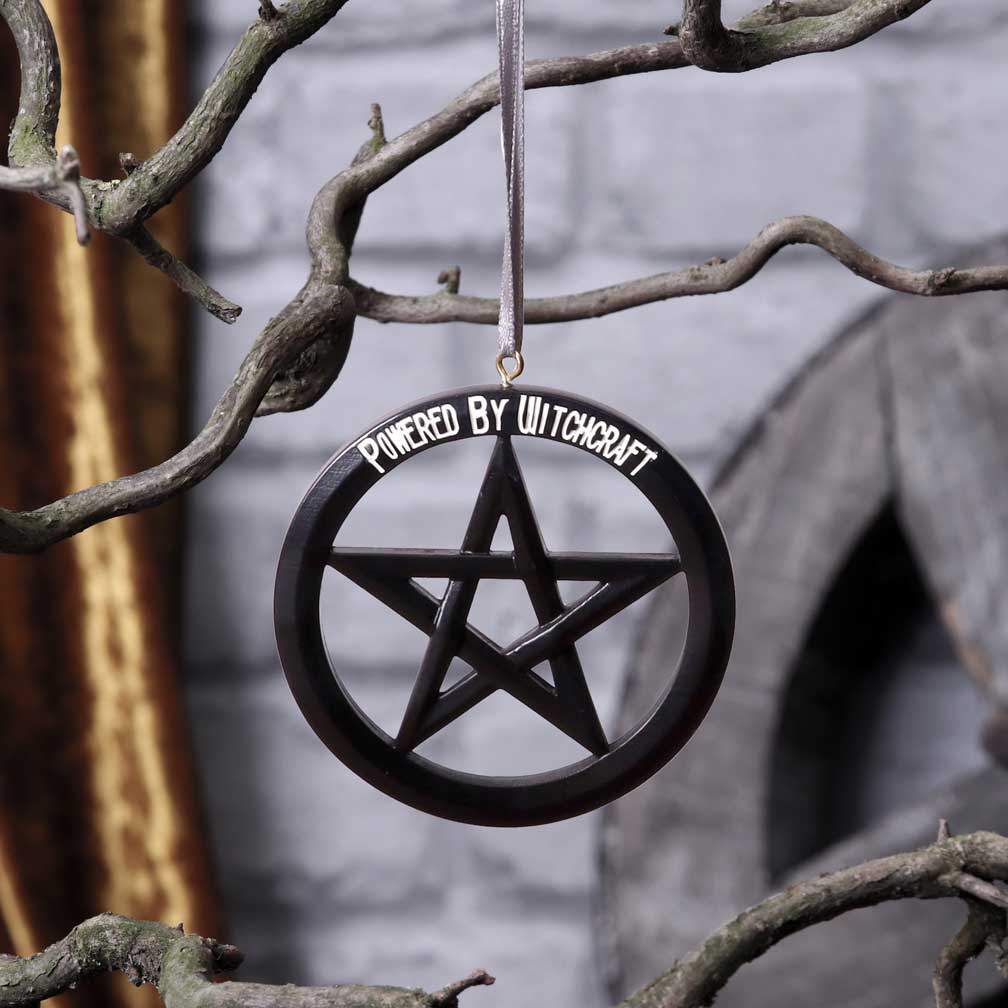 Powered by Witchcraft Hanging Ornament 7cm