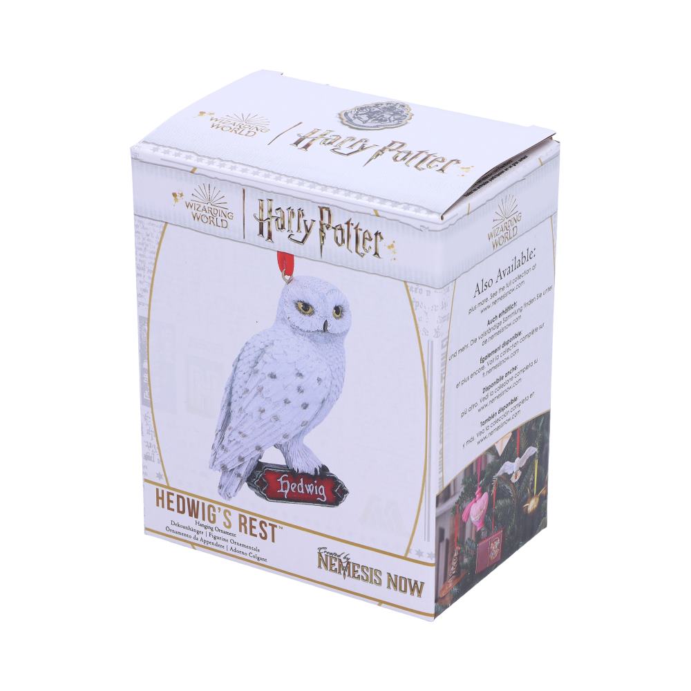 Harry Potter Hedwig's Rest Hanging Ornament 9cm