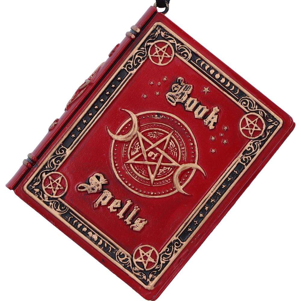 Book of Spells Hanging Ornament 7cm