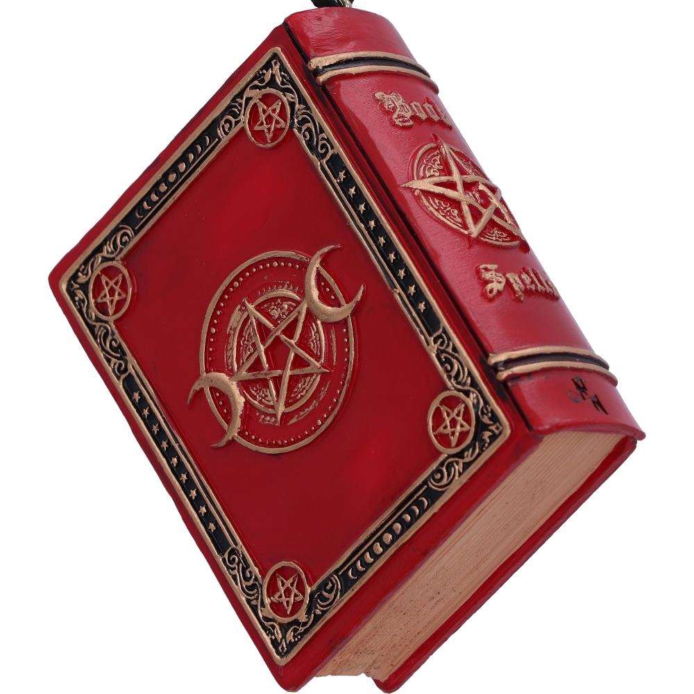 Book of Spells Hanging Ornament 7cm