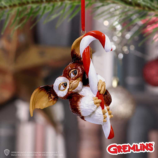 Gremlins Gizmo Candy Cane Hanging Ornament 11cm