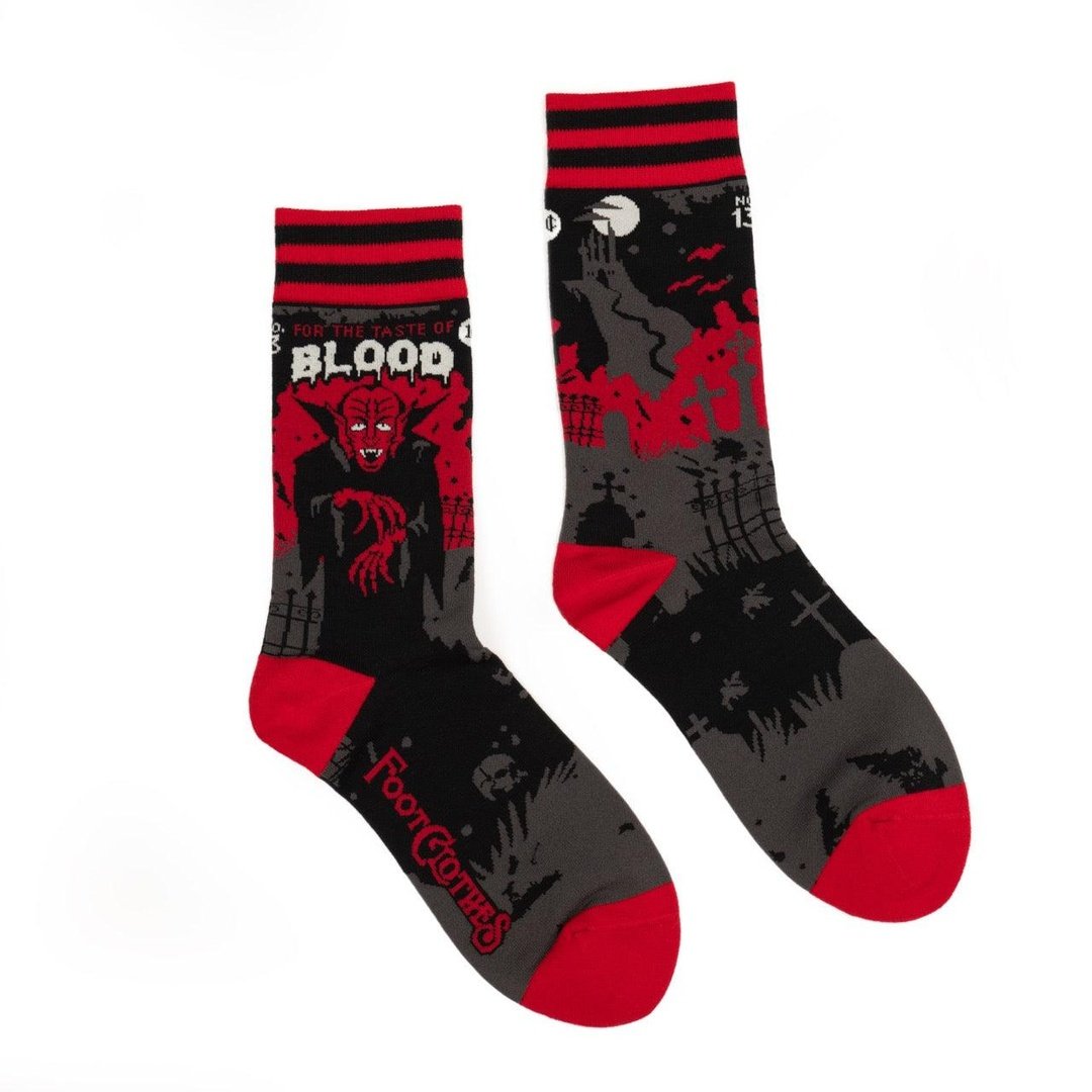 Dracula's Bloodlust Crew Socks-2