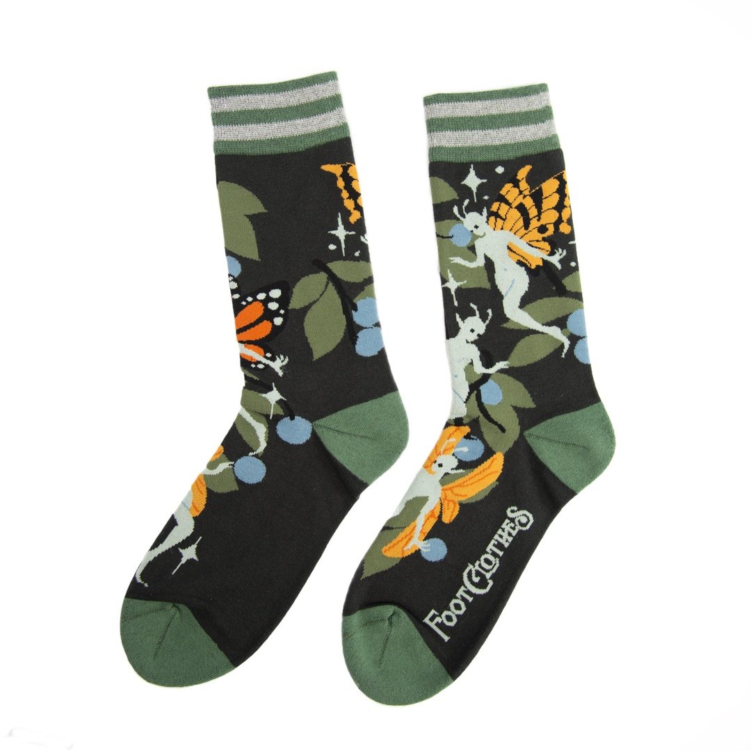 Fanciful Fairies Crew Socks-1