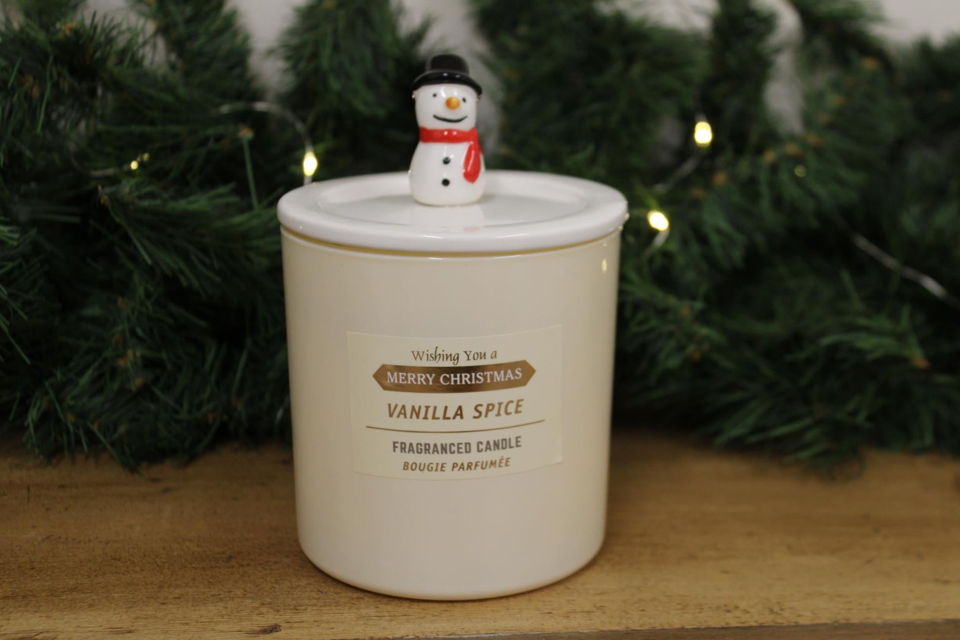 Snowman Character Candle-pot-2