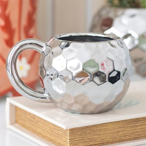 Silver Disco Ball Mug