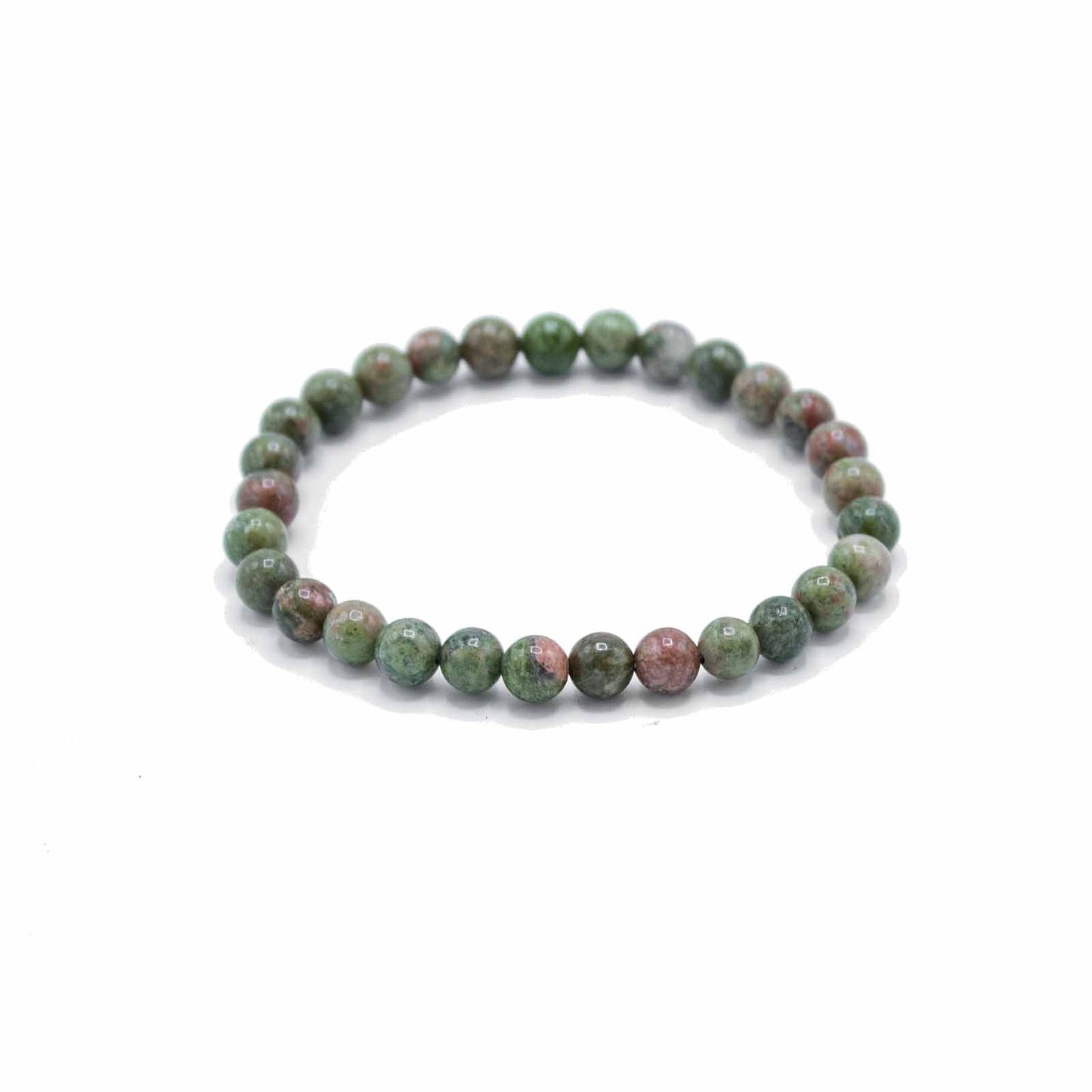 Gemstone Manifestation Bracelet - Green Jasper - Growth