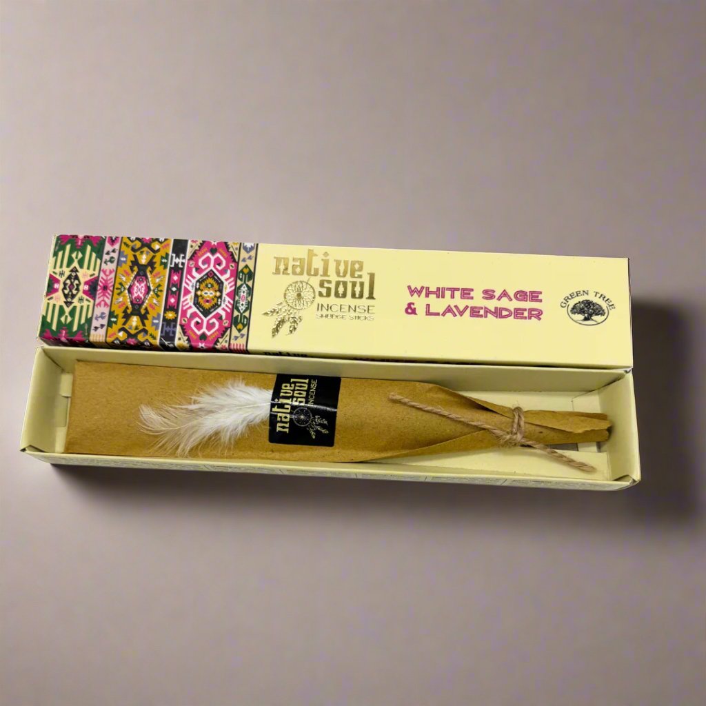 Native Soul Incense Sticks - White Sage & Lavender-0