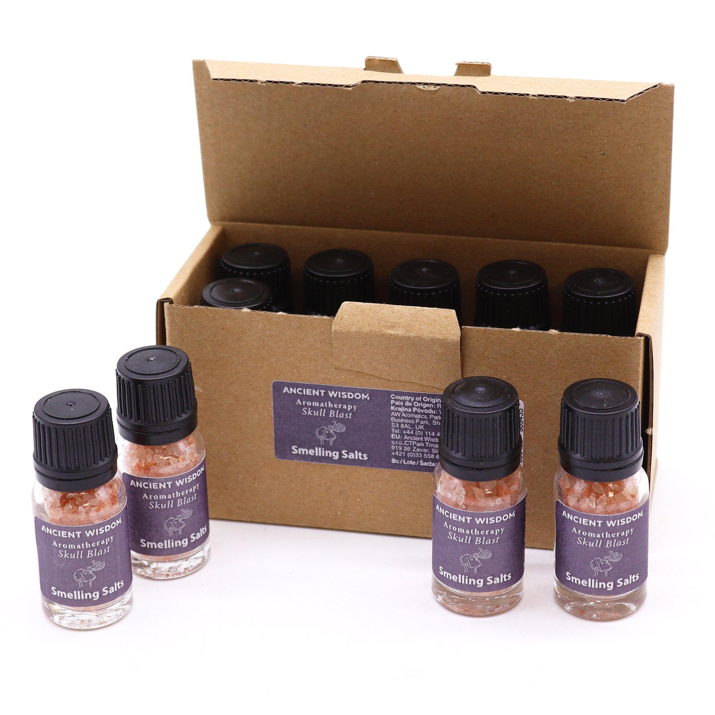 Focus Aromatherapy Smelling Salt