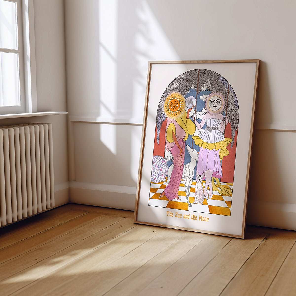 The Sun and the Moon Art Print-0