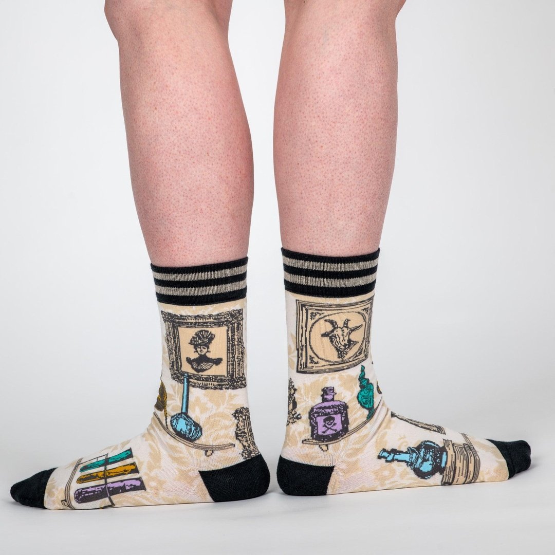 Toxic Curiosities Crew Socks-4