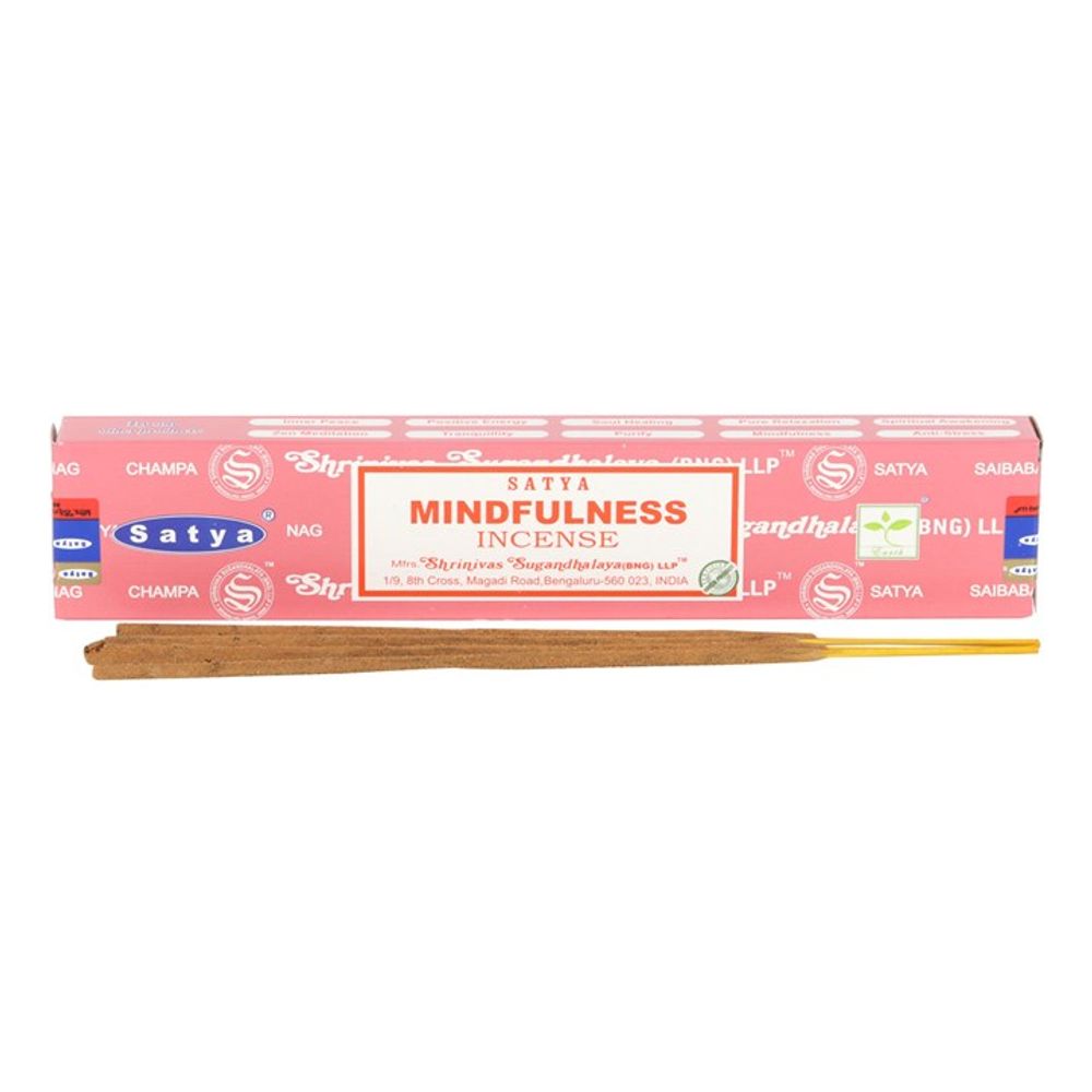 12 Packs of Mindfulness Incense Sticks by Satya