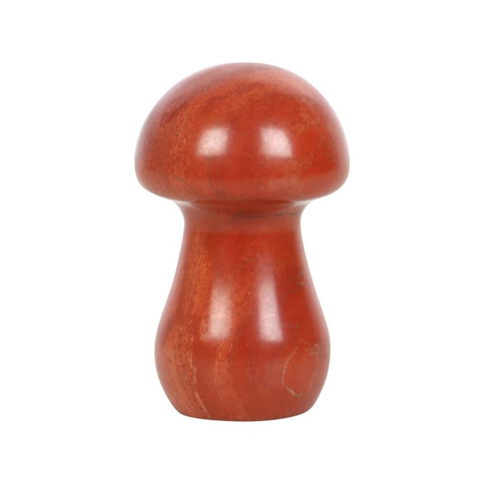 Magical Red Jasper Crystal Mushroom