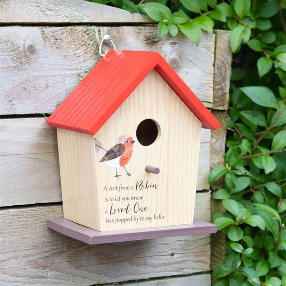 Garden Robin Bamboo Bird House