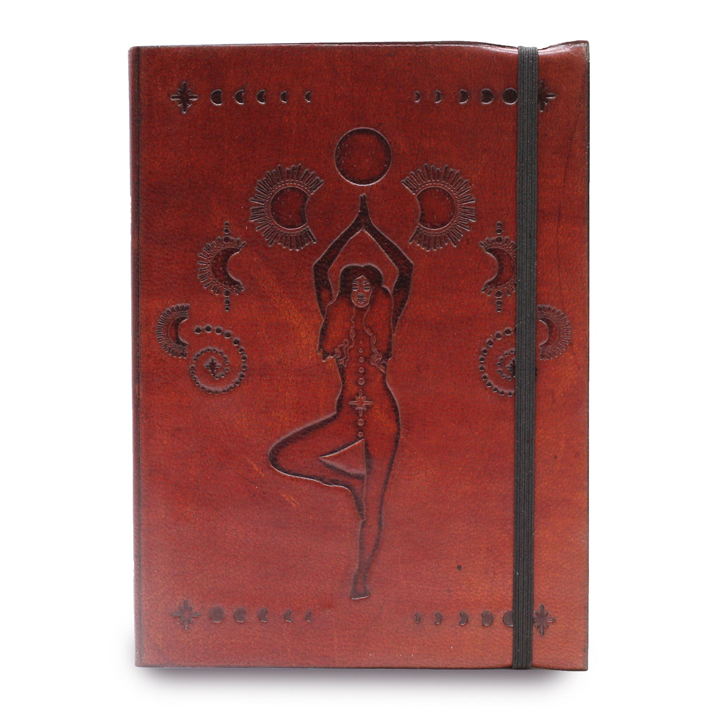 Small Notebook with strap - Cosmic Goddess