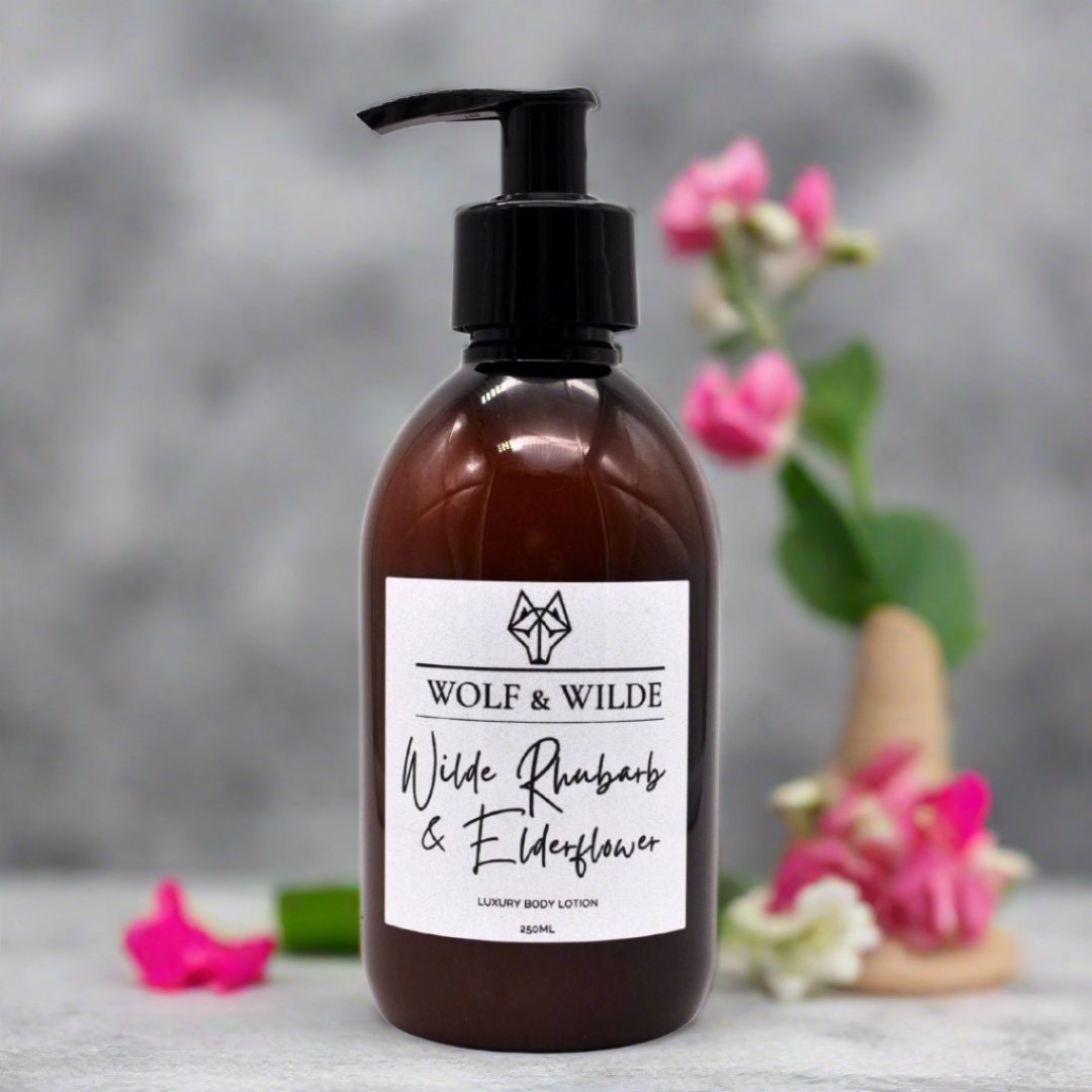 Wilde Rhubarb & Elderflower Luxury Body Lotion 250ML-0